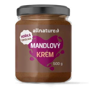 ALLNATURE Mandľový krém s horkou čokoládou 500 g