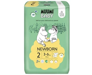 Muumi Baby 2 Newborn 3-6 kg, eko plienky