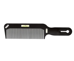 Hřeben s vodováhou Eurostil Profesional Comb With Levels - 22 cm (04349) + dárek zdarma