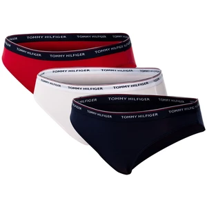 Tommy Hilfiger 3 pack barevných kalhotek Bikini Basic - Dámské