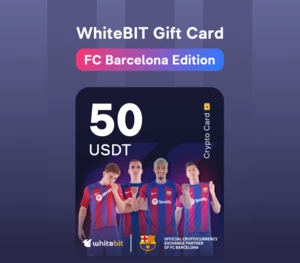 WhiteBIT - FC Barcelona Edition - 50 USDT Gift Card