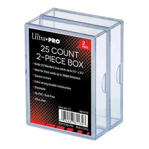 UltraPro Priehľadná krabička na 25 kariet UltraPro - 2 ks