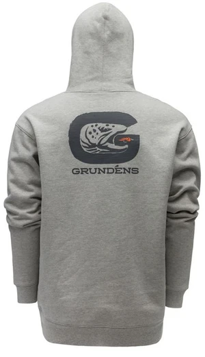 Grundéns mikina g trout hoodie athletic heather - m