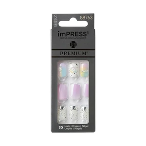 KISS Samolepiace nechty imPRESS Premium - Sweet Life 30 ks