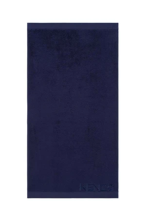 Malý bavlněný ručník Kenzo Iconic Navy 55x100 cm