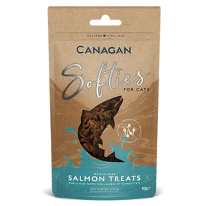 CANAGAN Softies salmon treats pamlsky pro kočky 50 g