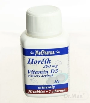 MedPharma HORČÍK 300MG+VIT. D