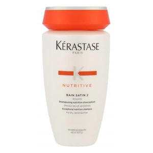 Kérastase Nutritive Bain Satin 2 Irisome 250 ml šampón pre ženy na šedivé vlasy; na citlivú pokožku hlavy