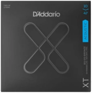 D'addario Xtabr1047-12 Struny Gitara Akustyczna