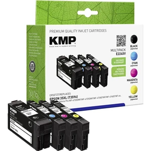 KMP Ink set náhradný Epson T359635XL kompatibilná kombinované balenie čierna, zelenomodrá, purpurová, žltá E226XV 1638,4