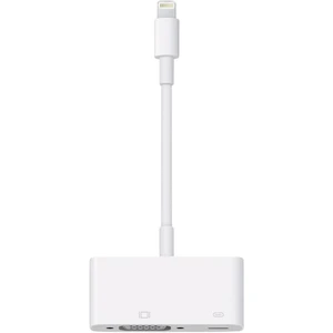 Apple Apple iPad / iPhone / iPod adaptér [1x dokovacia zástrčka Apple Lightning - 1x VGA zásuvka] 10.00 cm biela