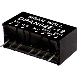 Mean Well DPAN02C-15 DC / DC menič napätia, modul   67 mA 2 W Počet výstupov: 2 x