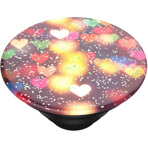 POPSOCKETS Glitter Bokeh Hearts  stojan na mobil viacfarebná