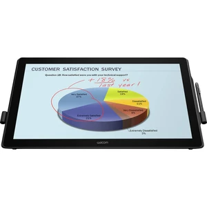 Wacom DTK-2451 káblový kreatívny grafický tablet En.trieda 2021: E (A - G) čierna