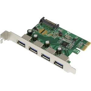 Renkforce  4 porty kontrolná karta USB 3.0 USB-A PCIe