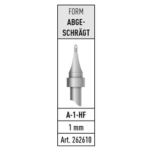 Stannol A-1-HF spájkovací hrot skosený   obsah, množstvo obsiahnutého obsahu na objednaný obsah 1 ks