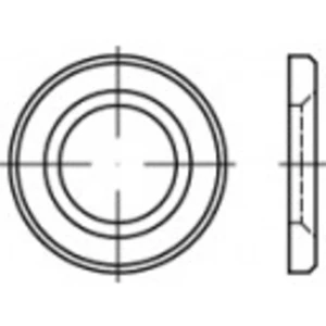 HV doštičky 17 mm 30 mm   ocel pozinkované žiarom 1 ks TOOLCRAFT  146513