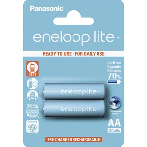 Panasonic eneloop Lite HR06 tužkový akumulátor typu AA  Ni-MH 950 mAh 1.2 V 2 ks