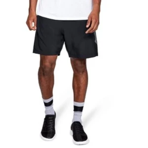 UA Woven Graphic Shorts-BLK