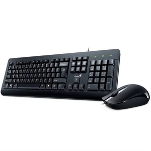 Klávesnica s myšou Genius KM-160, CZ+SK layout (31330001420) čierna sada klávesnice a myši • pripojenie cez USB (klávesnica aj myš) • citlivosť myši: 