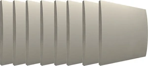 Vicoustic Cinema Round Premium Light Grey (23a) Chłonny panel piankowy