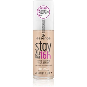 Essence Stay ALL DAY 16h voděodolný make-up odstín 10 Soft Beige 30 ml