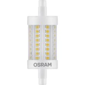 LED žárovka OSRAM 4058075811706 230 V, R7s, 7 W = 60 W, teplá bílá, A++ (A++ - E), tvar tyče, 1 ks