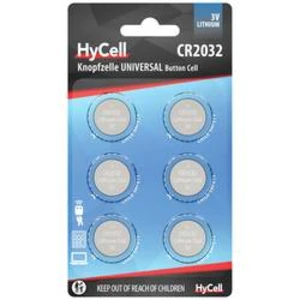 Knoflíkový článek CR 2032 lithiová HyCell CR2032 200 mAh 3 V 6 ks