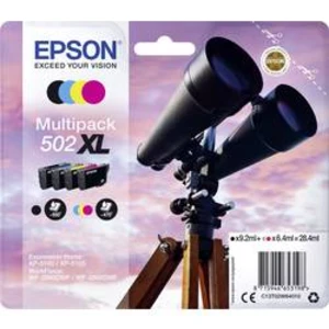 Epson Ink set T02W64, 502XL originál černá, azurová, purppurová, žlutá C13T02W64010