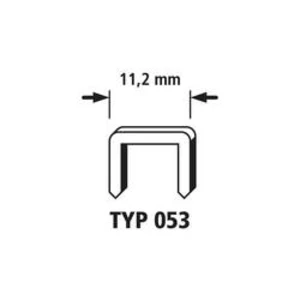 3000 sponek 3000 ks Wolfcraft 7015000 Typ svorek 053 rozměry (š x v) 11.2 mm x 4 mm