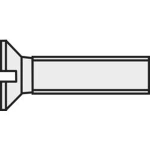 Zápustný šroub TOOLCRAFT 839946, N/A, M2, 25 mm, plast, polyamid, 10 ks