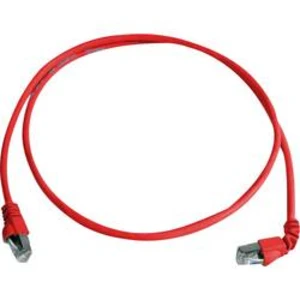 Síťový kabel RJ45 Telegärtner L00000A0195, CAT 6A, S/FTP, 0.50 m, červená