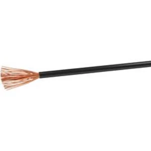 Vícežílový kabel VOKA Kabelwerk H07V-K, 1 x 2.50 mm², vnější Ø 3.60 mm, černá, 100 m