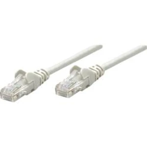 Síťový kabel RJ45 Intellinet 319768, CAT 5e, U/UTP, 3.00 m, šedá