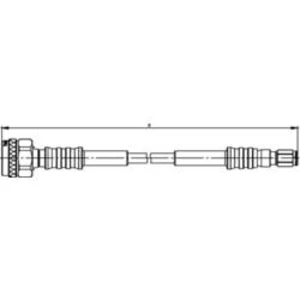 Telegärtner L00010A1596 měřicí kabel [N zástrčka - SMA zástrčka] modrá, 1.00 m