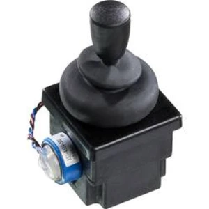 Joystick - rovná páka APEM 4R182H1E55360, kabel bez konektorů, 500 V/DC, IP65, 1 ks