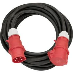 Napájecí prodlužovací kabel Brennenstuhl H07RN-F 5G6,0 1167320250, IP44, černá, 25.00 m