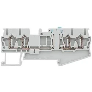 Svorka pro oddělování nožů přípojka s pružinovým protitahem Siemens 8WH20046CF00, šedá, 50 ks