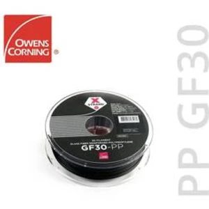 Vlákno pro 3D tiskárny Owens Corning FIXD-PP17-BK0, polypropylen, 1.75 mm, 500 g, černá