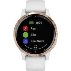 Chytré hodinky Garmin vivoactive 4 Small White/Rosegold