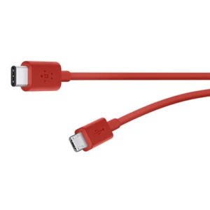 Belkin MIXIT propojovací kabel USB-C to Micro-USB červený - Propojovací kabel