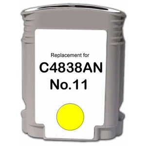 Kompatibilní cartridge s HP 11 C4838A žlutá (yellow)