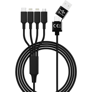 Smrter #####USB-Ladekabel  #####USB-A Stecker, #####USB-C™ Stecker, #####USB-Micro-B 3.0 Stecker , #####Apple Lightning