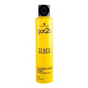 Schwarzkopf Got2b Glued Blasting Freeze Spray 300 ml lak na vlasy unisex