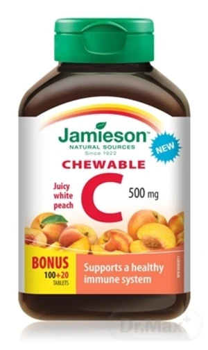 JAMIESON VITAMÍN C 500 mg broskyňa