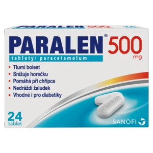 PARALEN 500 mg 24 tablet