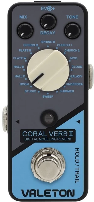 Valeton Coral Verb II Efecto de guitarra