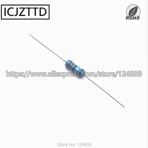 10pcs 0.5W 1% 1/2W 1% 1W 1% Mental Film Resistor 300K 330K 360K 390K 430K 470K 510K 560K 620K 680K 750K 820K 910K 1M 1.0M 1M0