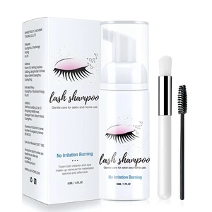 Eyelash Extension Shampoo 1.69 Fl.oz Eyelash Extension Cleanser Lash Shampoo Oil Paraben And Sulfate Free Safe For Natural