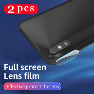 2-1Pcs for xiaomi redmi 10X 9A 9c 9i Camera phone screen protector redmi note 9 pro Max 9s 9T 8 8T 7 pro Camera Lens Film Glass